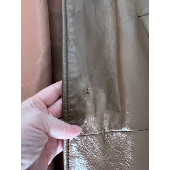 Vintage Romay Fur Collar Leather Jacket - Picture 7 of 11